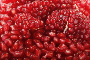 berries of pomegranate background