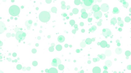 Abstract background animation with circles floating. Animation of red bubbles. Backdrop texture with motion.