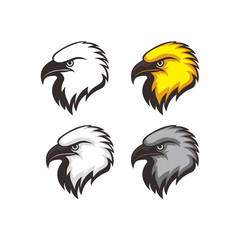Eagle Head for Mascot logo design concept