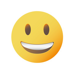 Grinning Face With Big Eyes Emoji