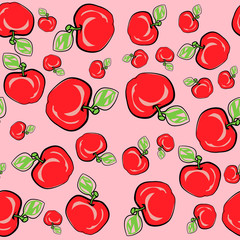 apple drawing illustration