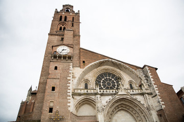 Cathedral Saint Etienne in Toulouse France during daytime