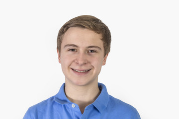 handsome smiling boy