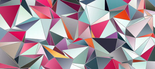 Triangular 3d, modern background