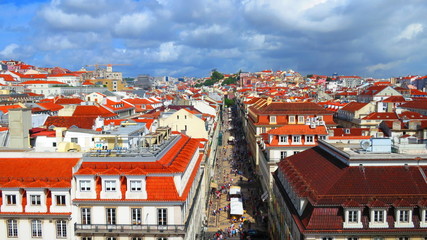 Fototapeta na wymiar City View in Lisbon, Portugal