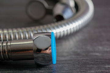 Metal pipe hose, bidet