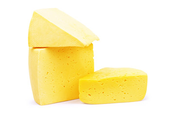 cheese isolated on white background