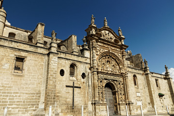 Fototapeta na wymiar Kirche Iglesia Mayor Prioral in Puerto de Santa Maria