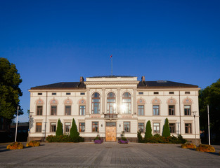 Fototapeta na wymiar Porsgrunn City Hall Telemark Norway Scandinavia