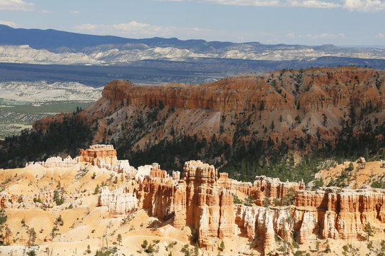 View of inspiration point at Bryce Canyon National Park