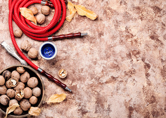 Hookah with aroma walnut