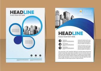 Naklejka premium Business abstract vector template. Brochure design, cover modern layout, annual report, poster, flyer in A4 with colorful triangles, geometric shapes for tech, science, market with light background