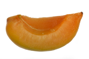 slice of apricot background