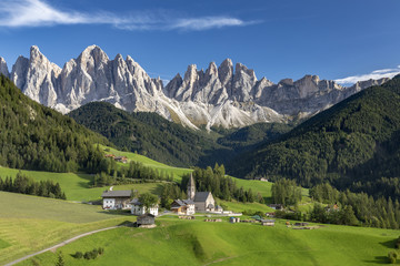 Kirche St. Magdalena in den Dolomiten