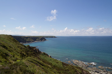 Cliffs at The Godrevy Heritage Coast in Cornwall