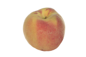 peach isolated on white