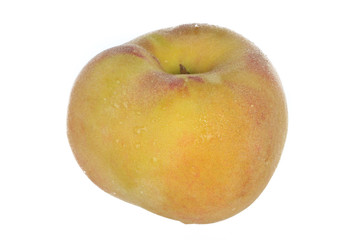 peach isolated on white