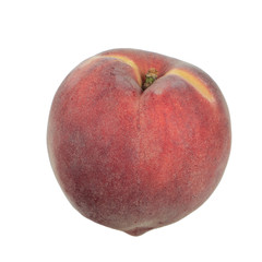 peach isolated on white