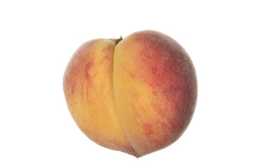 peach isolated on white
