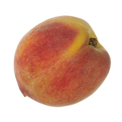peach isolated on white