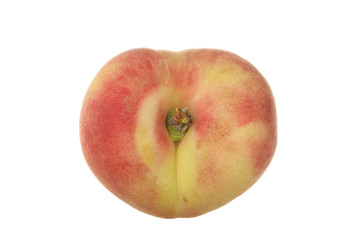 peach isolated on white