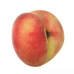 peach isolated on white