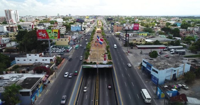 Aerial of the Dominican Republic