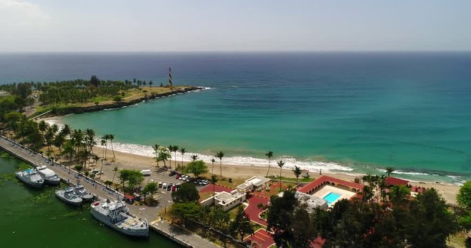 Aerial of the Dominican Republic