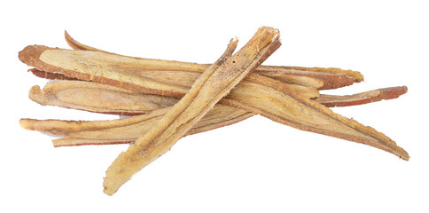 Licorice isolated on white background