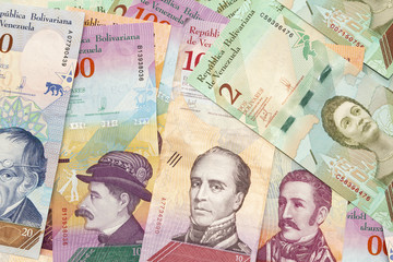 New currency venezuelan bills
