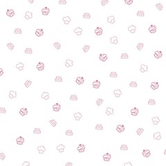 Pink bakery background