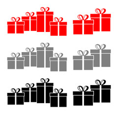 Gift vector icons