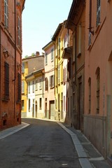 Sreets in Piacenza