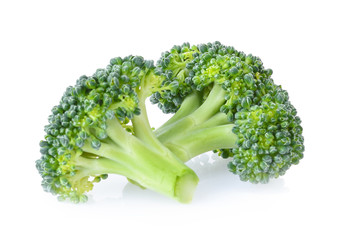 Broccoli isolated on white background