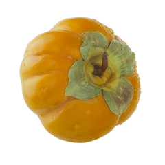 persimmon isolated on white background