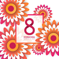 International women's day sale banner