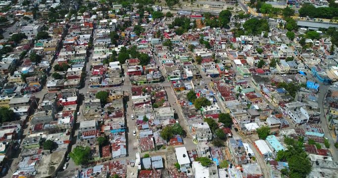 Aerial of The Dominican Republic