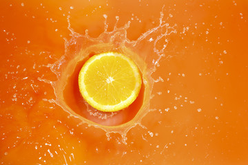 orange into juice
