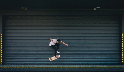 skateboard trick