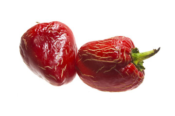 pepper isolated on white background