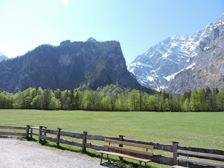 mountains in the alps