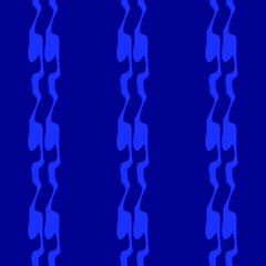 Seamless pattern background of multicolored lines with scribbler.