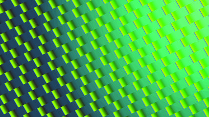 Background in paper style. Of multi-colored details.