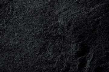 pattern texture of black slate stone background