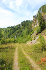 road in the mountains