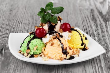 Ice cream.
