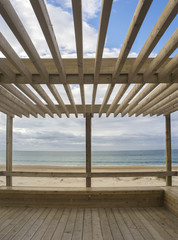 Obraz premium Monte Gordo beach, VRSA, Portugal