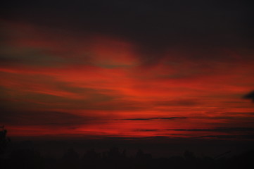 Obraz premium sunset in the sky