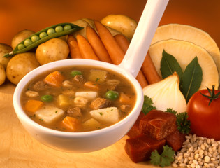BEEF & VEGETABLES SOUP