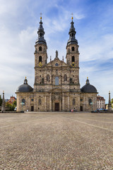 Fulda Cathedral and Domplatz square